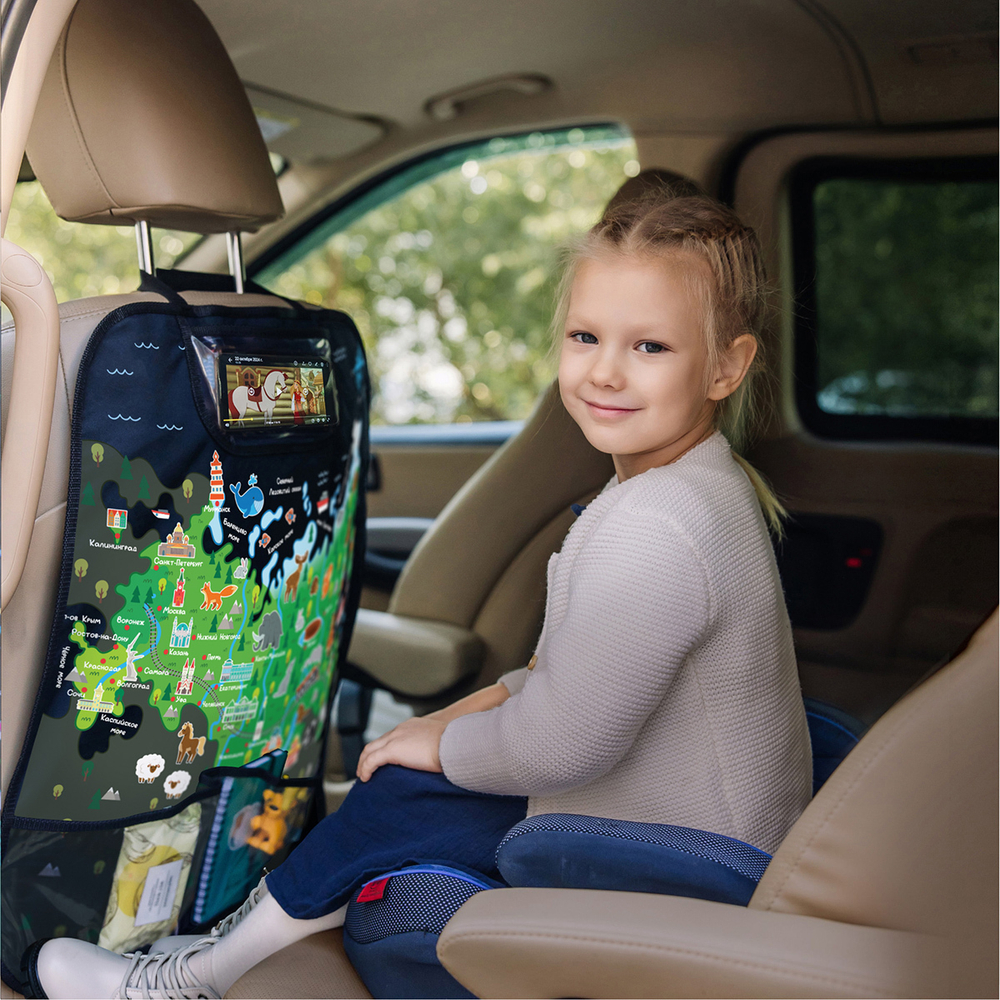 Накидка на сидение автомобиля. Карта России