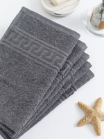 Полотенце махровое, г/к, 30х50, арт. ВТ 30-50Г, 380 гр/м2, цвет: 910-серый,