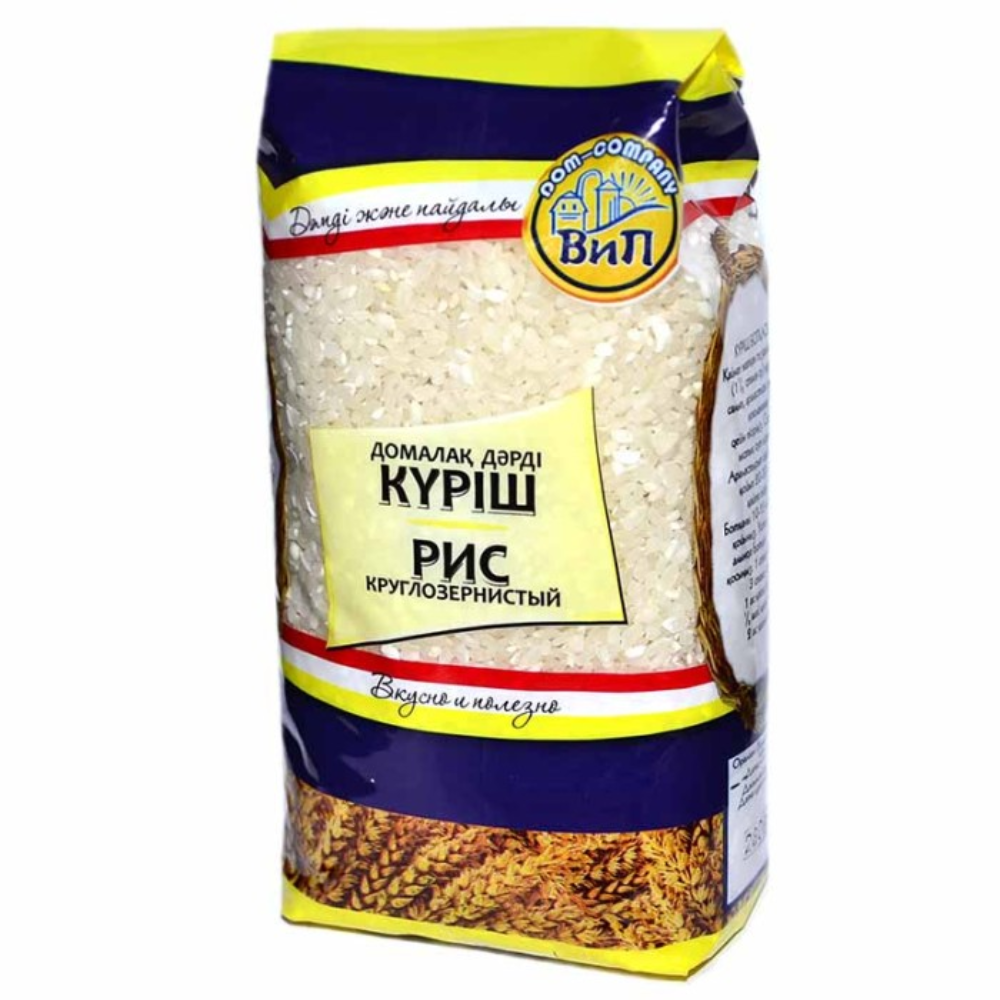 Крупа Рис круглозернистый Вип 800 гр