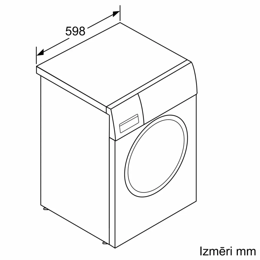 Стиральная машина Bosch WAXH2E0LSN