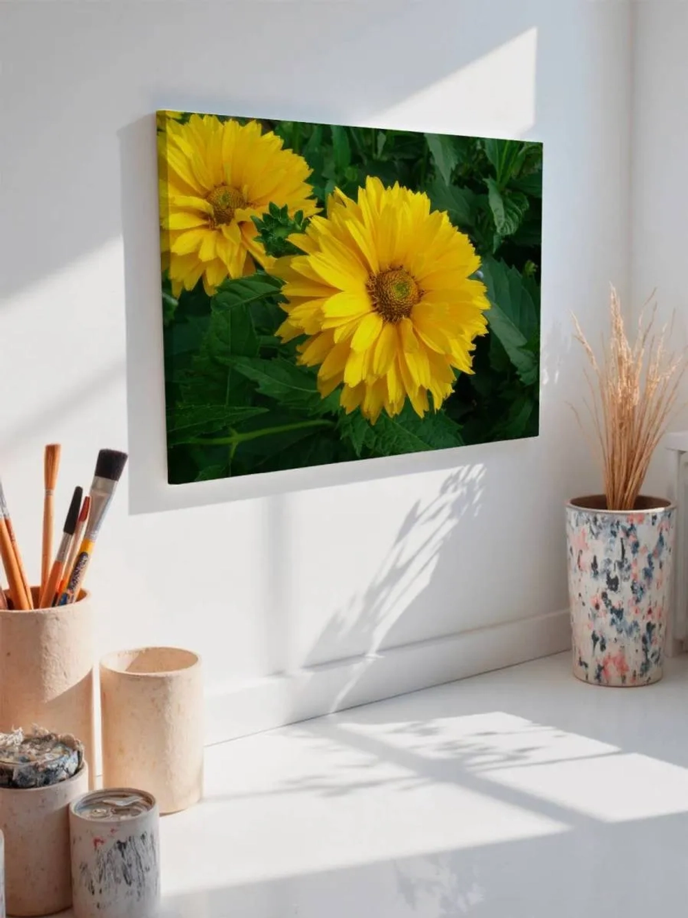Картина на стену 40 X 50 Цветок гелиопсис