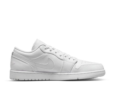 Баскетбольные кроссовки Air Jordan 1 Low "Triple White"