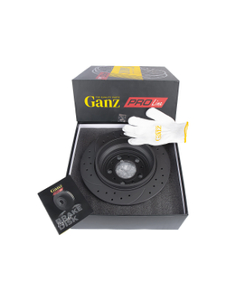 Диск тормозной задний перфорированный PRO-LINE с покрытием комплект VOLVO S60/S80/V70/XC70 GANZ GIJ06114S