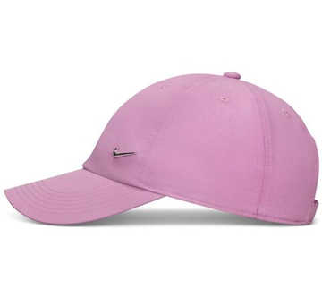 Теннисная кепка Nike Kids Dri-Fit Club Unstructured Metal Swoosh - light magenta/metallic silver