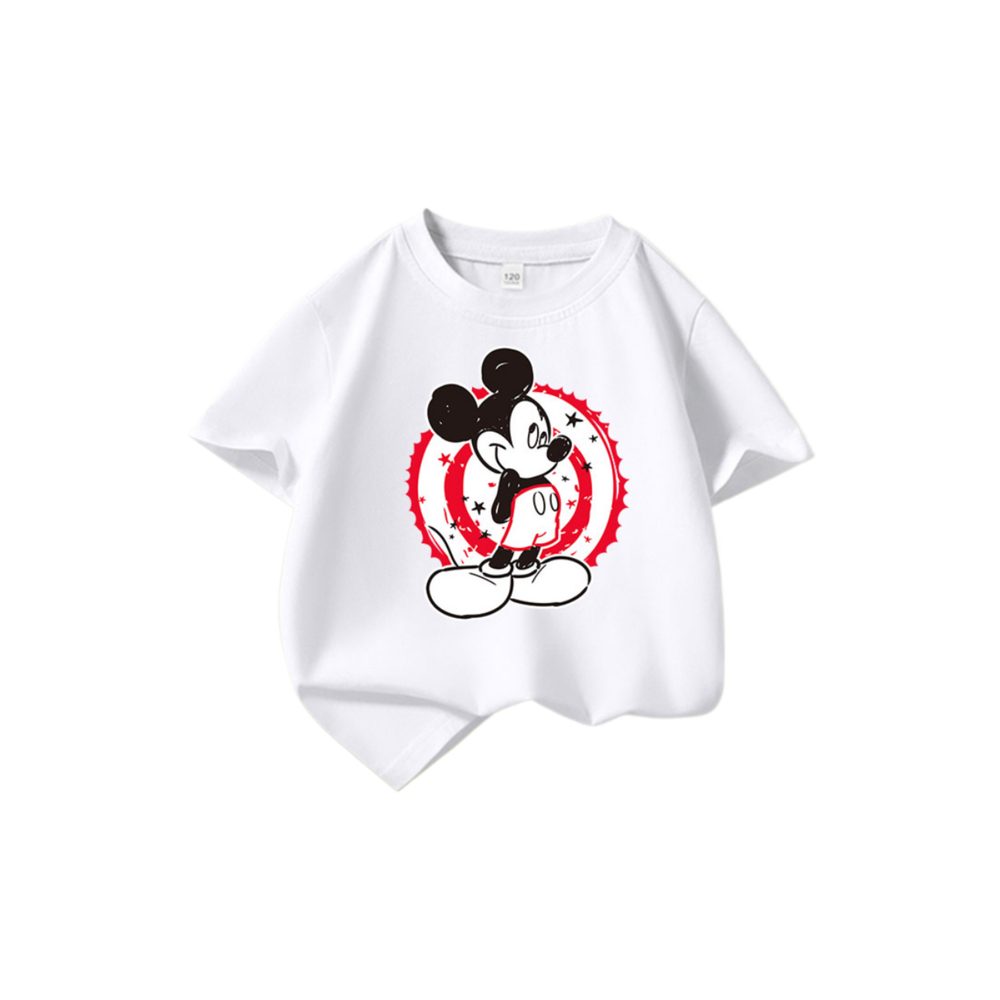 Футболка детская Mickey Circle, бел.