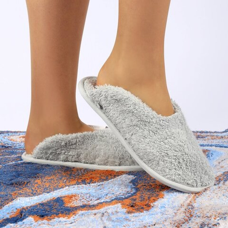 Домашние тапочки Abyss & Habidecor Super Pile 992 серые