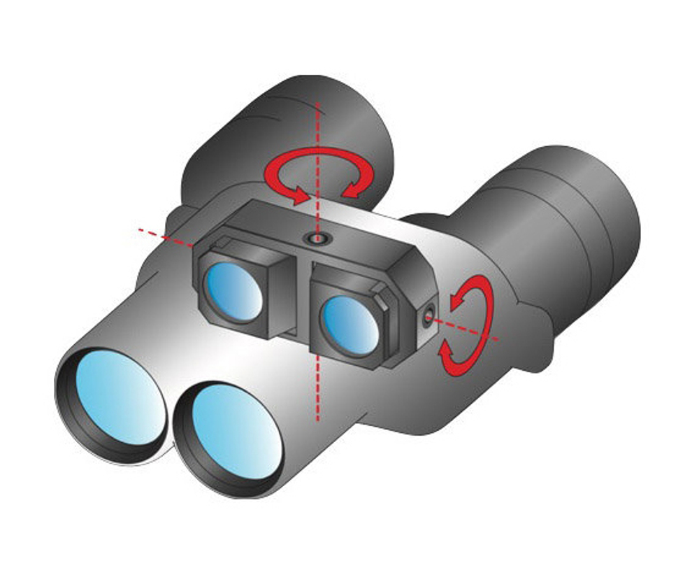 Бинокль KENKO VcSmart 10x30 со стабилизацией - фото 8 - оптическая схема ROOF