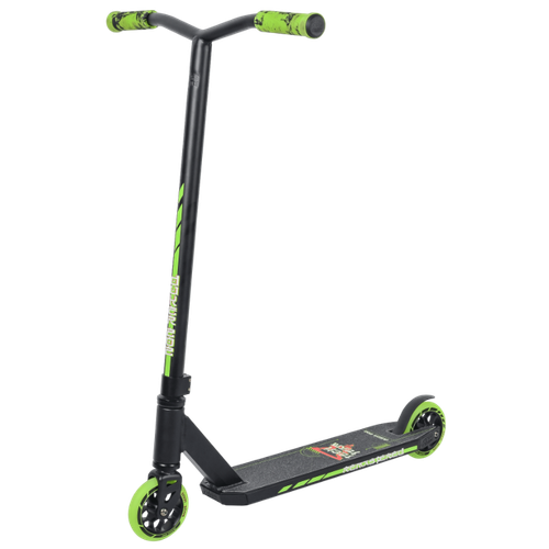 Трюковой самокат Tech Team Duker 202 2021 светящиеся колеса Чёрный