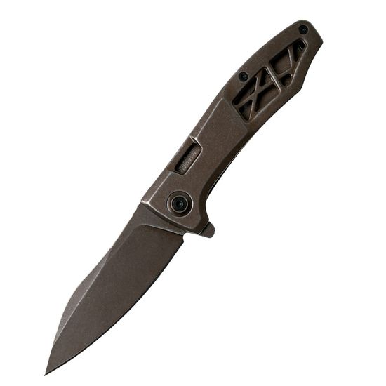 Складной нож KERSHAW Boilermaker 3475 c клинком из стали 8Cr13MoV, рукоять Stainless Steel