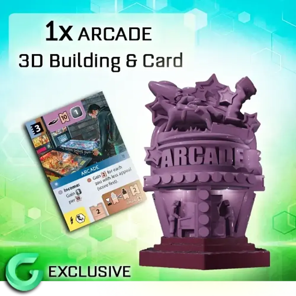 [Предзаказ] 3D Colored Arcade Promo Building &amp; Card