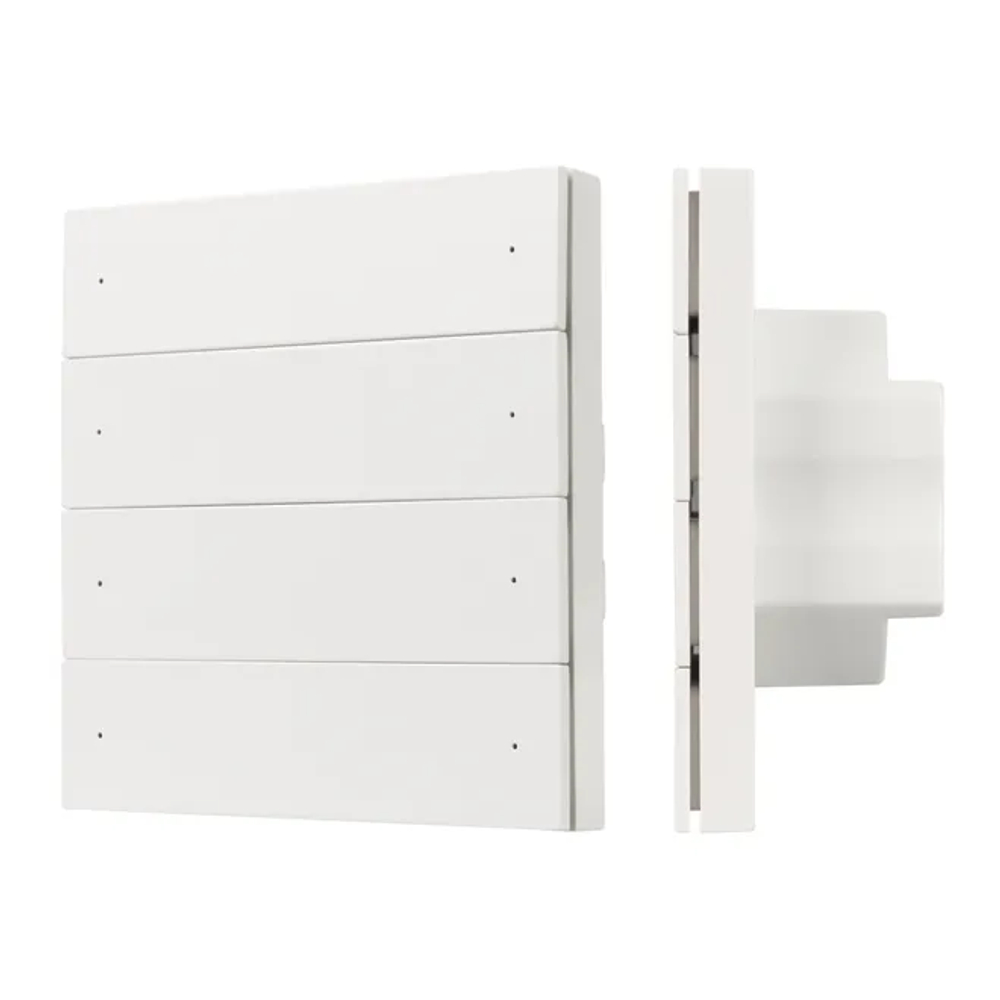 INTELLIGENT ARLIGHT Кнопочная панель SMART DALI-301-22-8K-D2-IN White (BUS, Frameless) (IARL, IP20 Пластик, 5 лет) 060975