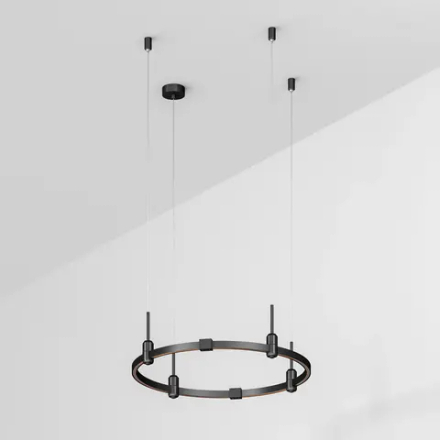 Основание ART-APRIORI-ROUND-HANG-R600 (BK) (Arlight, IP20 Металл, 3 года) 048487