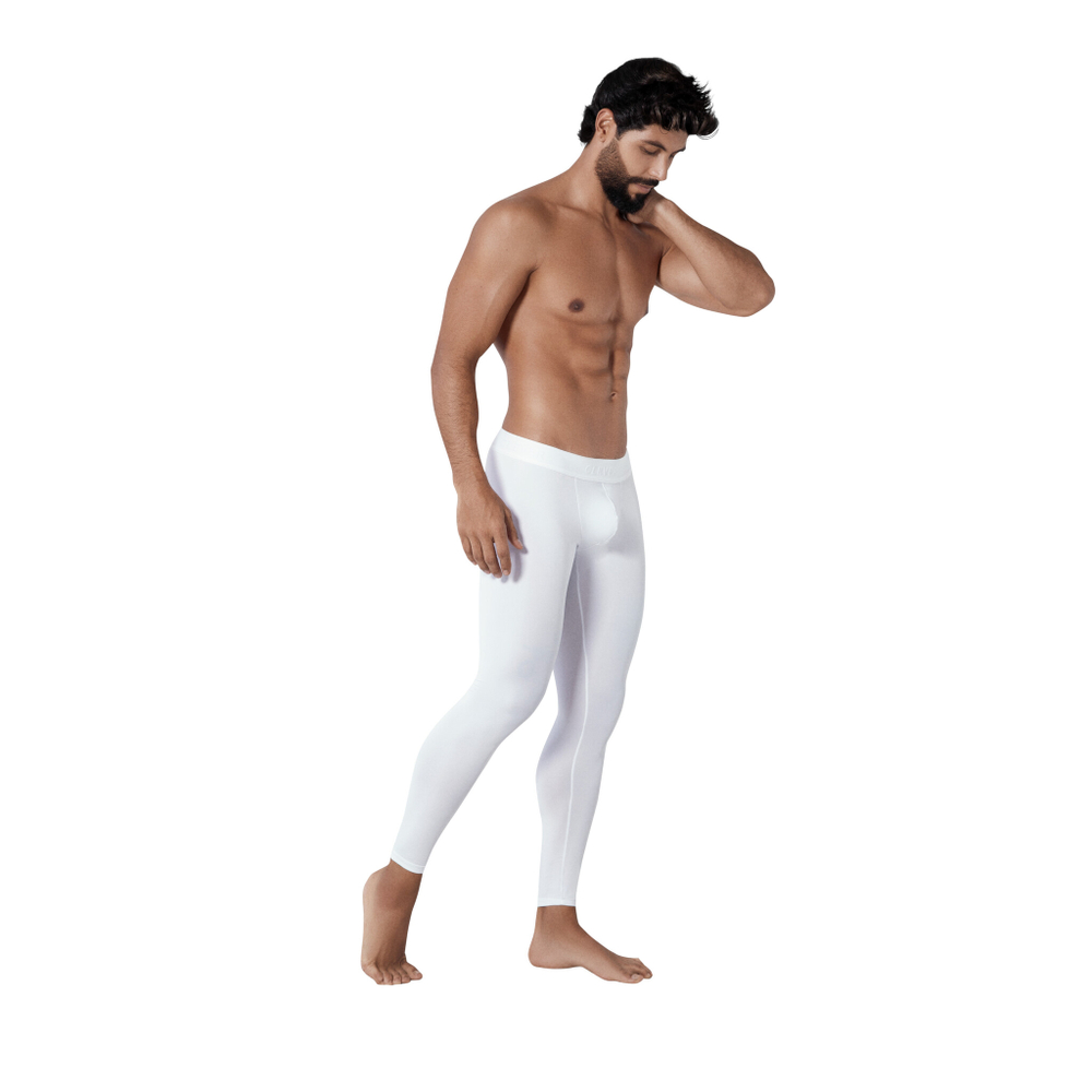 Мужские кальсоны белые Clever ENERGY LONG PANT 132601