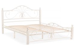 Двуспальная кровать Мэри 1 160х200 белая