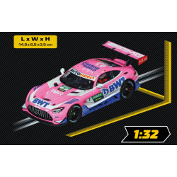 Carrera DIGITAL 132 - Mercedes AMG GT3 Evo "Team Winward M.Gotz, No.1" DTM 2022 31066 / артикул   31066X  / GTIN 4007486310667