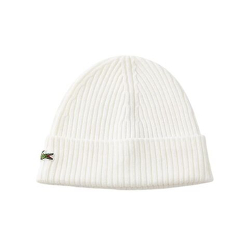 Шапка зимняя Lacoste Unisex Ribbed Wool