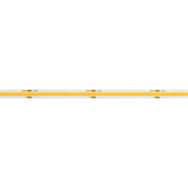 Светодиодная лента Arlight 11,5W/m 378LED/m CSP теплый белый 5М COB-X378-8mm 24V Warm3500 044579