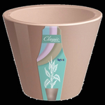 Кашпо для цветов пластиковое 3л d-19 см «Классика» Фраппе