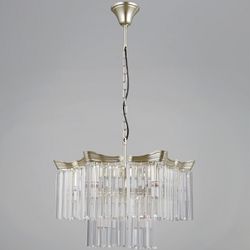 Подвесная люстра ILLUMICO LYRA IL3357-6+3PSQ-24 GD LYRA