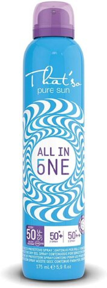 Универсальный солнцезащитный спрей SPF 50/50+*/50++* 175 мл/ALL IN ONE SPF 50/50+*/50++*