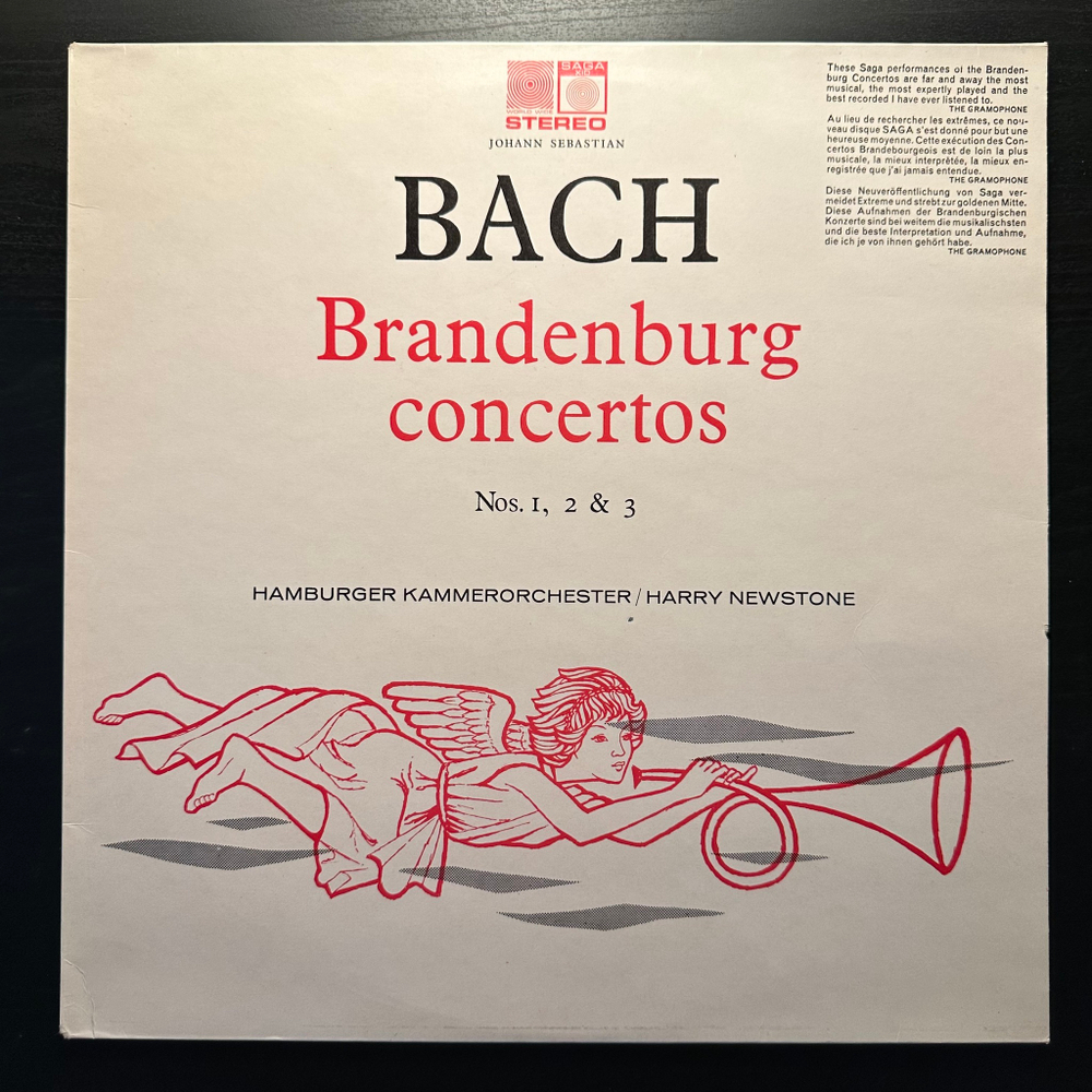 Бах - №№ 1, 2 и 3 (Англия 1962г.)