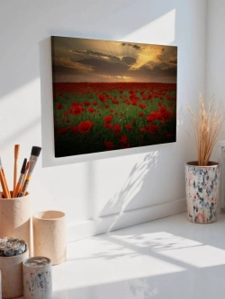 Картина на стену 40 X 50 Маковое поле