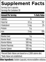 Designs For Health - Organ Synergy 180 capsules