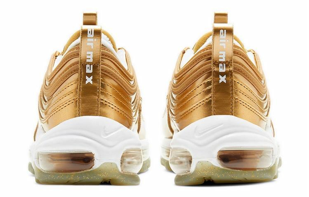 Кроссовки Nike Air Max 97 Metallic Gold (Женская размерная сетка)
