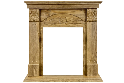 Портал Royal Flame Dublin (деревянный) RUSTIC (Разборный) - Дуб натуральный