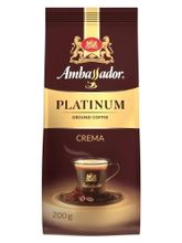 Кофе молотый Ambassador Platinum Crema 200 г