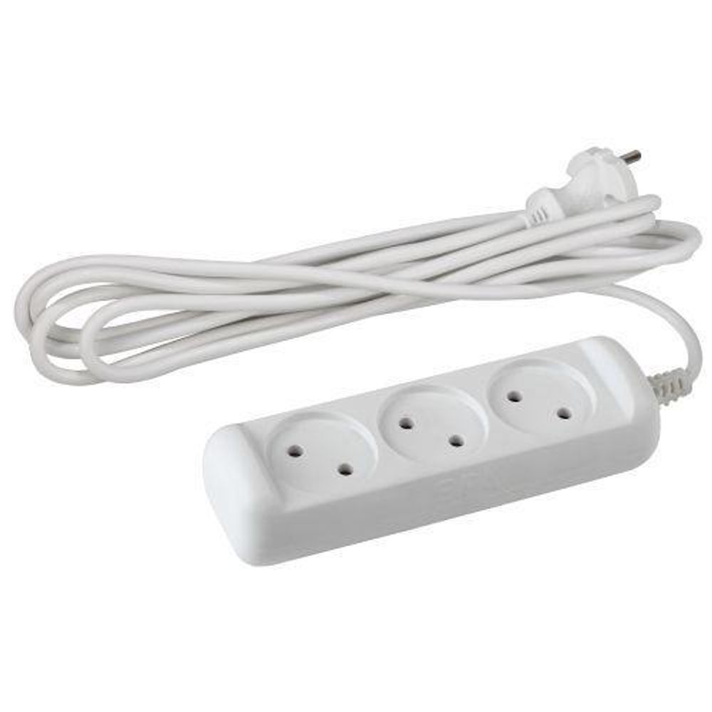 Удлинитель 3х1.5м без заземл. 6А IP20 UX(6)-3-1.5m ПВС 2х0.75 Эра Б0038567 Удлинитель 3х1.5м без заземл. 6А IP20 UX(6)-3-1.5m ПВС 2х0.75 Эра Б0038567