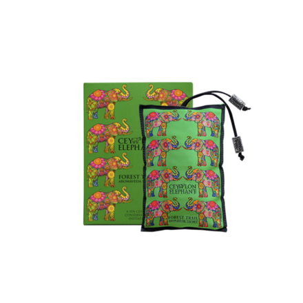 Ароматическое саше "ЛЕСНЫЕ ТРОПЫ ЦЕЙЛОНА"  серия Цейлонский слон