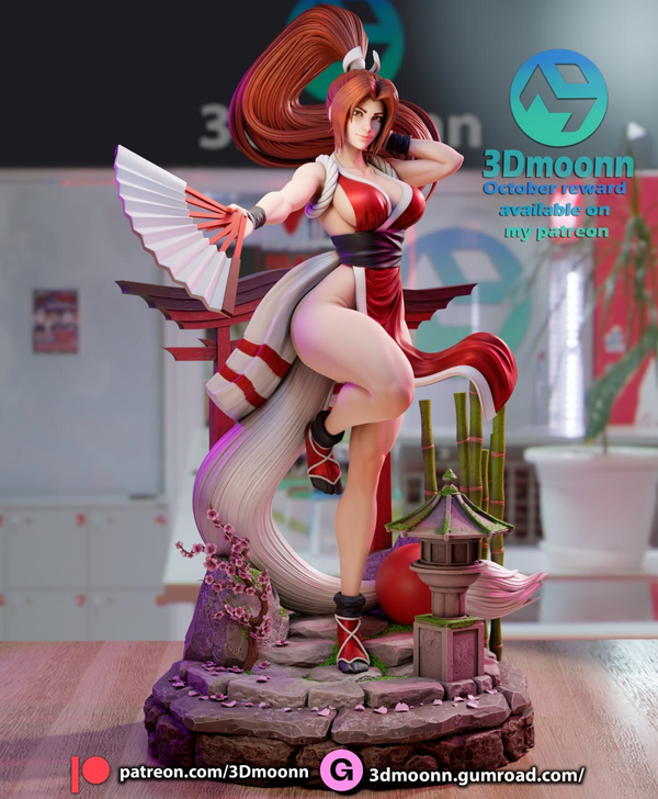 Май Сирануй Mai Shiranui King of Fighters Fatal Fury