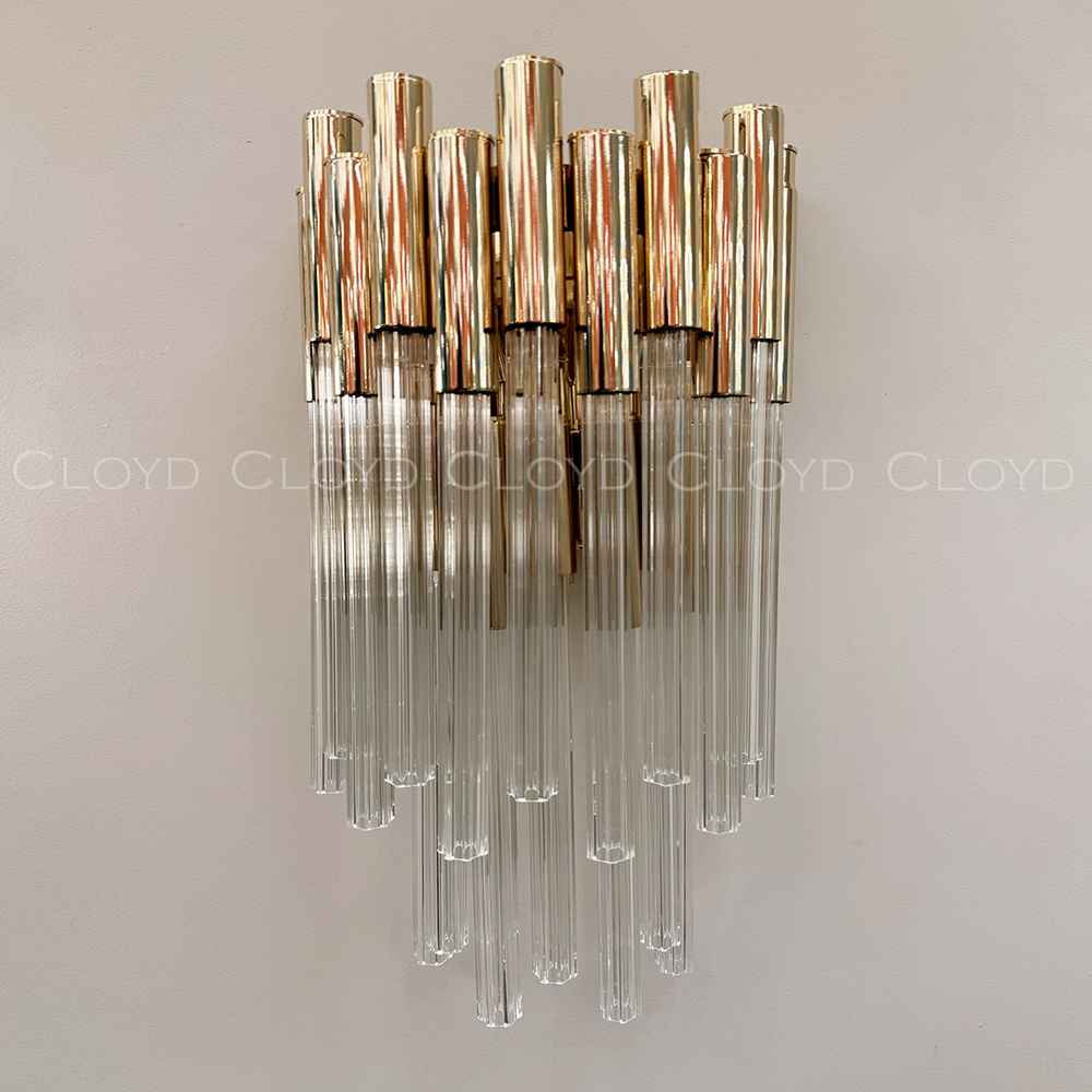 Бра Cloyd MASSOLIT W3 / выс. 48 см - золото (арт.20417)