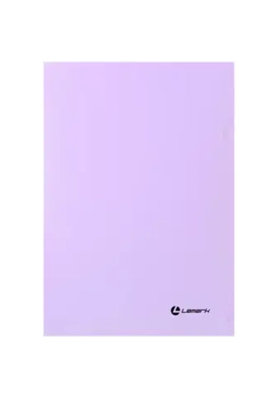Папка-уголок А-4 180мк Lamark Пастель лиловый LF0070