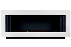 Каминокомплект Line CRM - Санд сноу с очагом Design L1000RF 3D PS/LOG