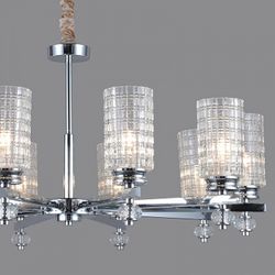 Подвесная люстра ILLUMICO  IL8678-10P-20 CR