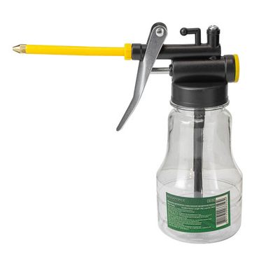 Масленка-нагнетатель в пластиковом прозрачном корпусе, 300мл RockForce##Rock FORCE RF-0690