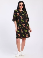 Платье-футболка спортивное оверсайз