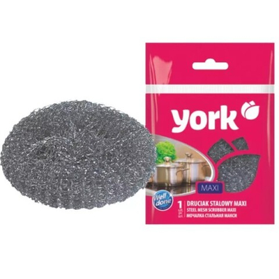 Губка стальная Макси 11*11*3см оцинк. сталь YORK