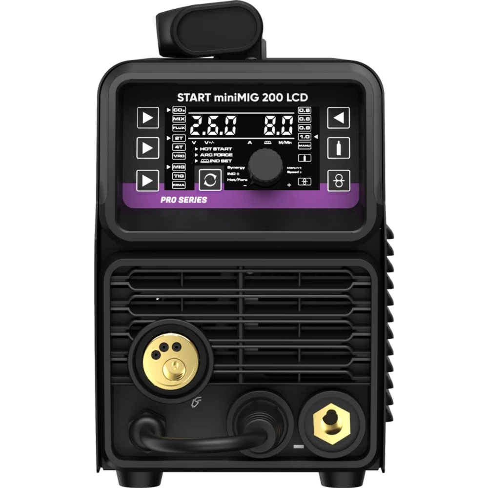 START miniMIG 200 LCD сварочный полуавтомат 2W202L