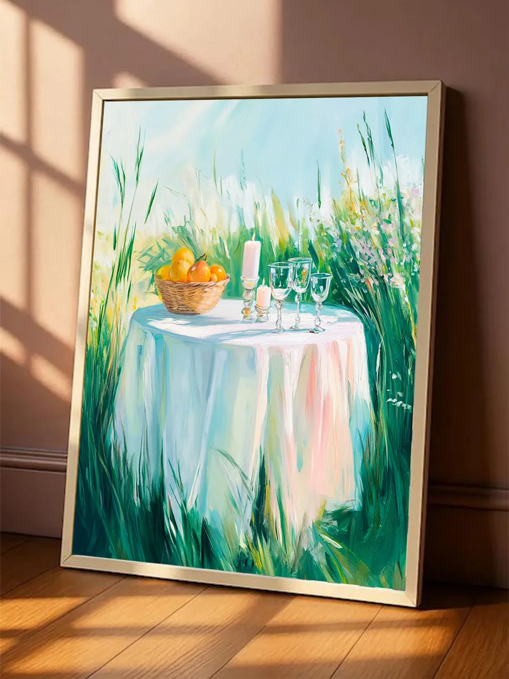 Постер весенний 50х70 см пасха