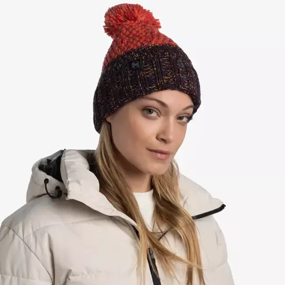 Шапка Buff Knitted & Fleece Band Hat Janna Coral (US:one size)