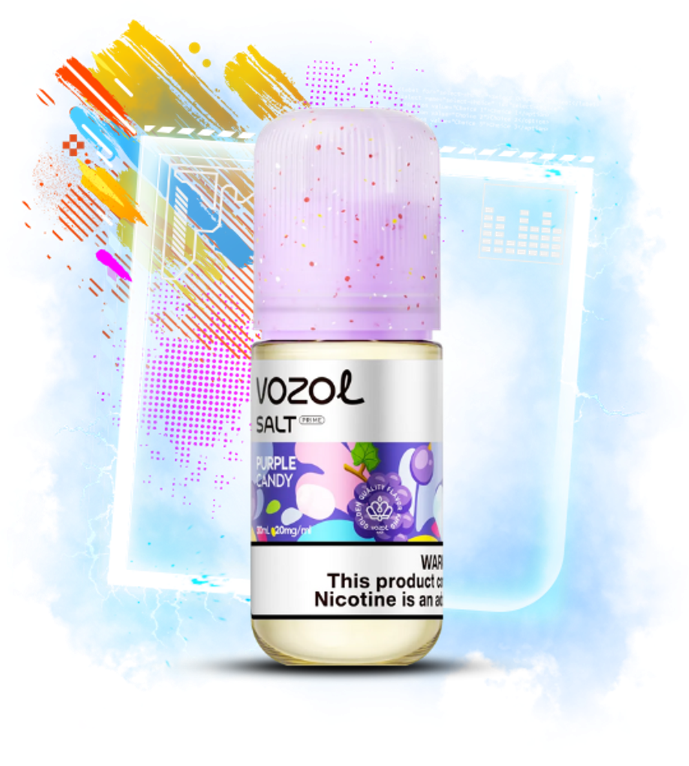 VOZOL SALT Prime - Purple Candy (5% nic, 30ml)