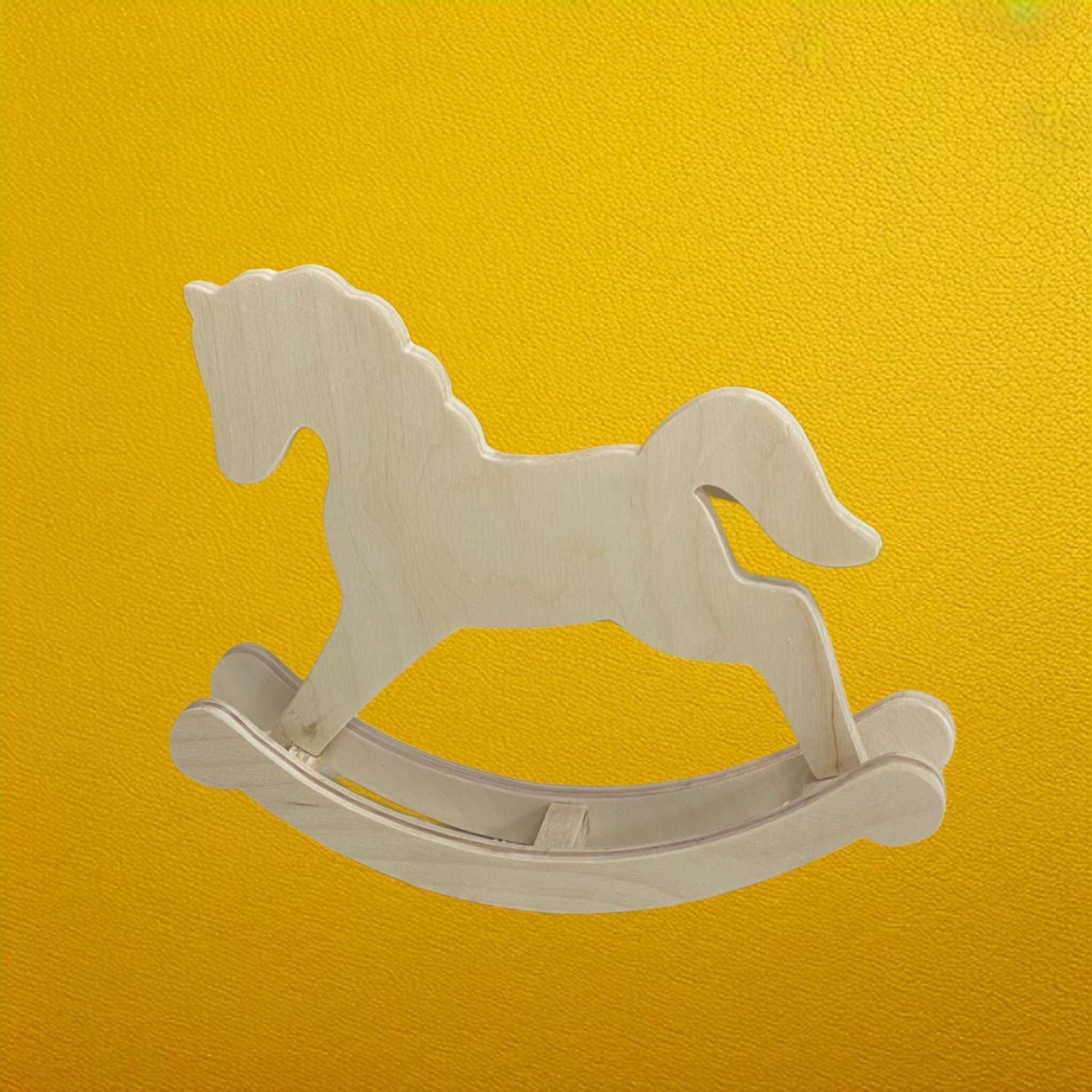 конь-качалка (16*14см) фанера