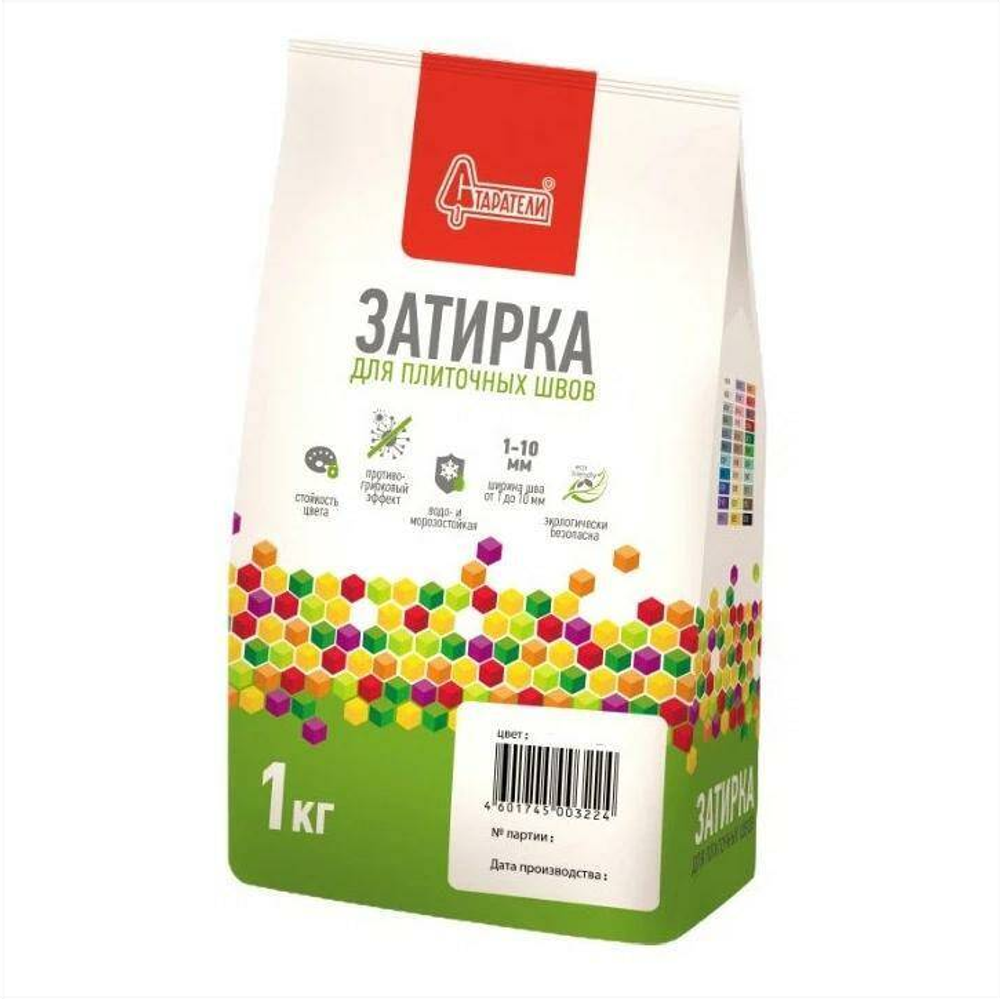 Затирка Старатели 1кг для швов №004 Серая