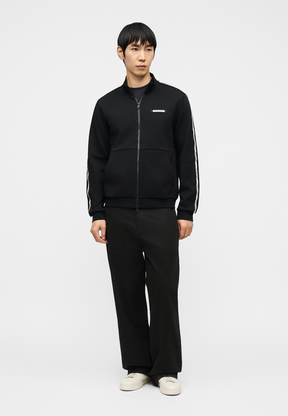 EA7 Emporio Armani UNISEX - Толстовка на молнии - Чёрный