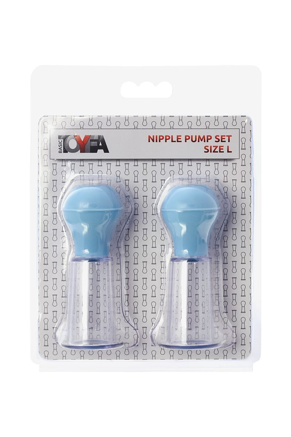 Набор для стимуляции сосков Nipple Pump Set - Size L (Цвет: прозрачный)