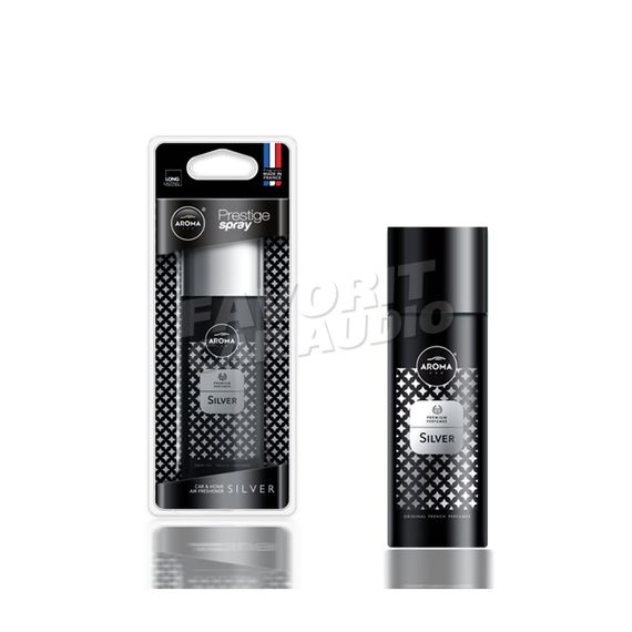 Ароматизатор AROMA Car PRESTIGE SPRAY Silver