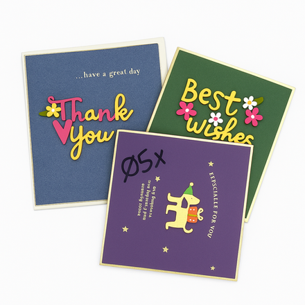 Поздравительная открытка 10 см